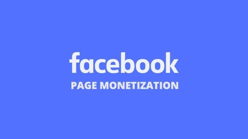 how to monetize your page on facebook